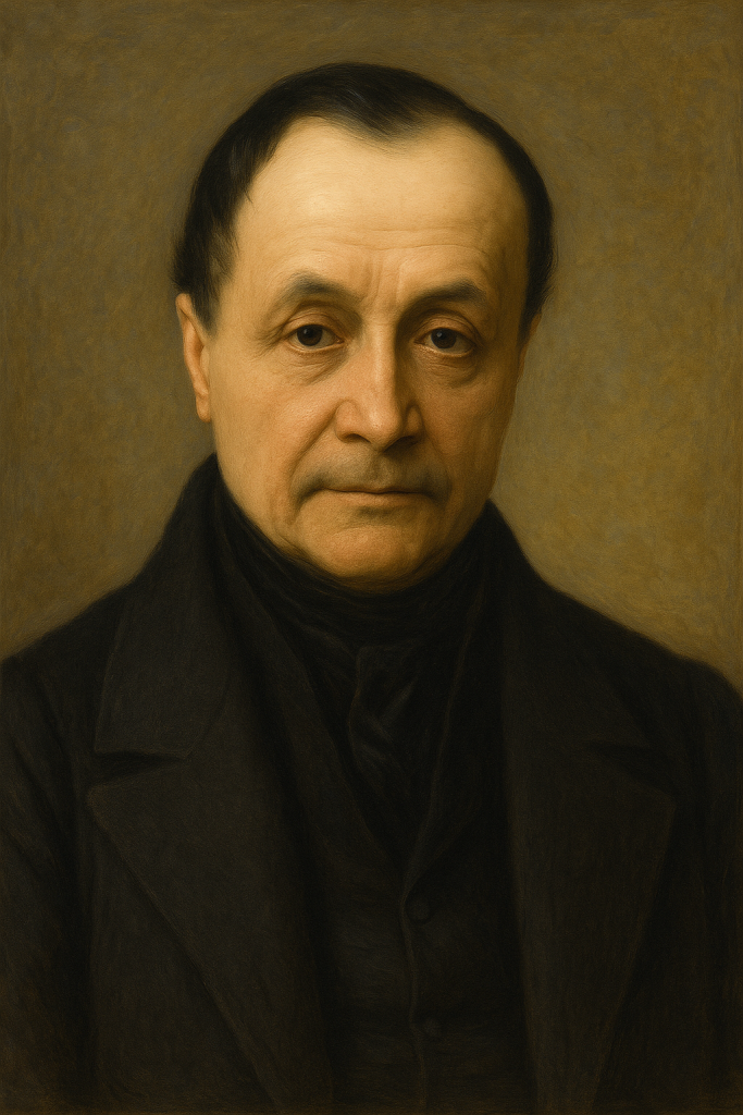 Portrait of Auguste Comte